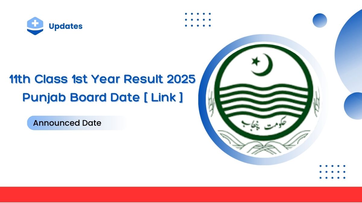 11th Class 1st Year Result 2025 Punjab Board Date [ Link ]