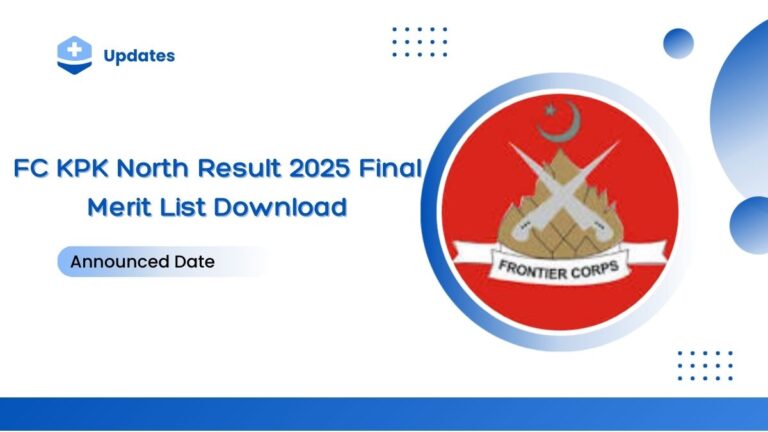 FC KPK North Result 2025 Final Merit List Download Interview