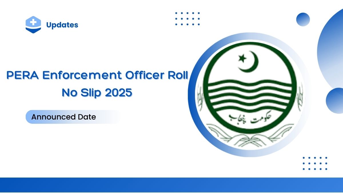 PERA Enforcement Officer Roll No Slip 2025