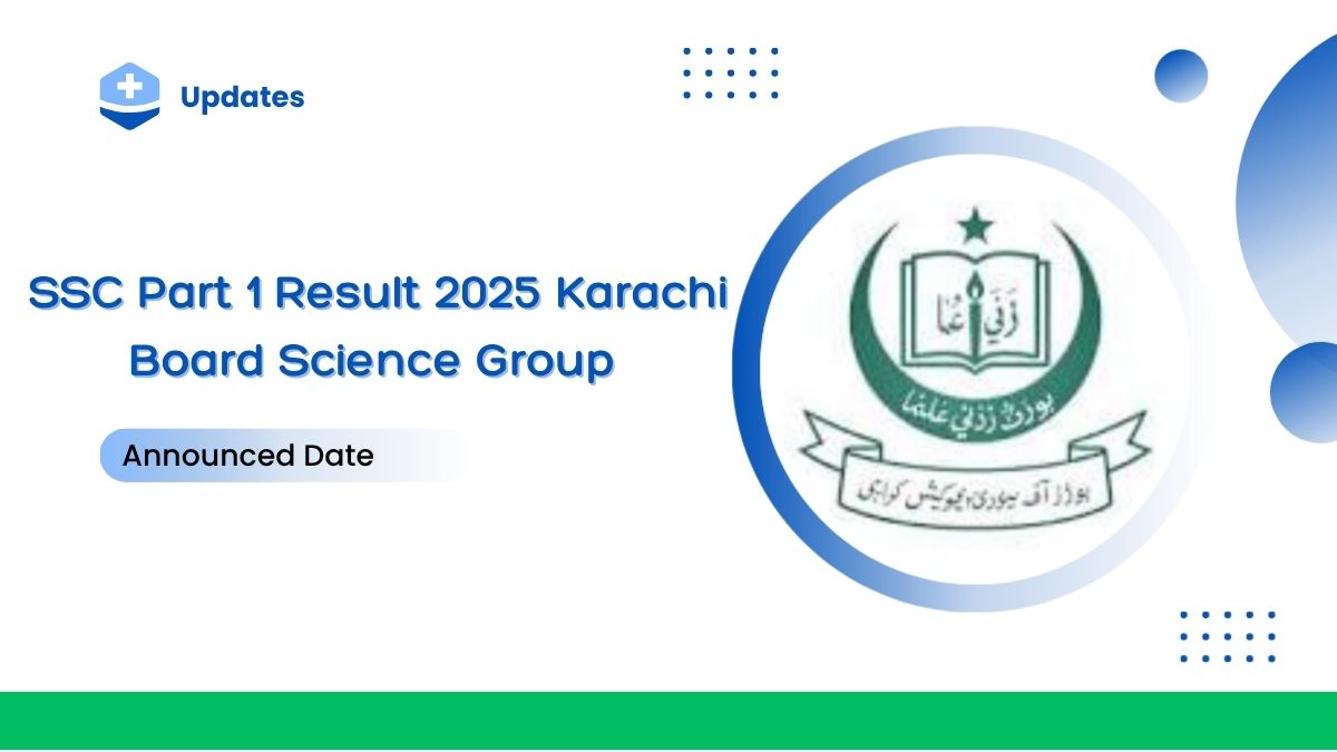 SSC Part 1 Result 2025 Karachi Board Science Group [ Link Out ]